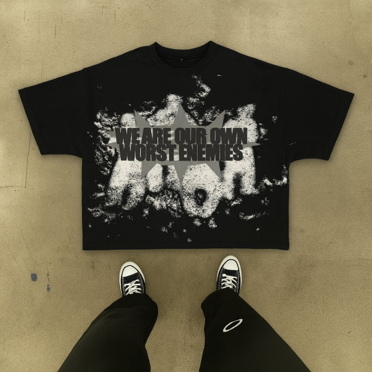 Worst Enemy - Boxy Cropped Tee