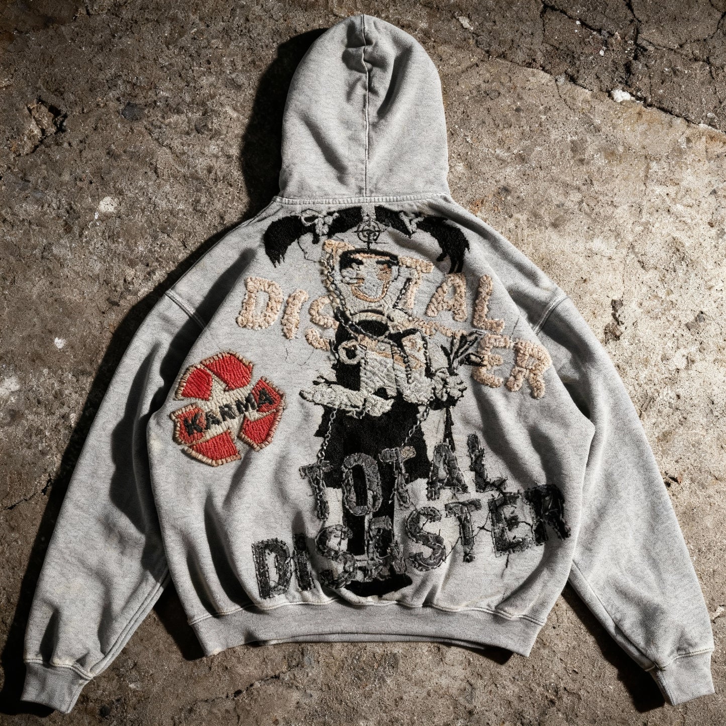 Nations At War - Ash Gray Hoodie