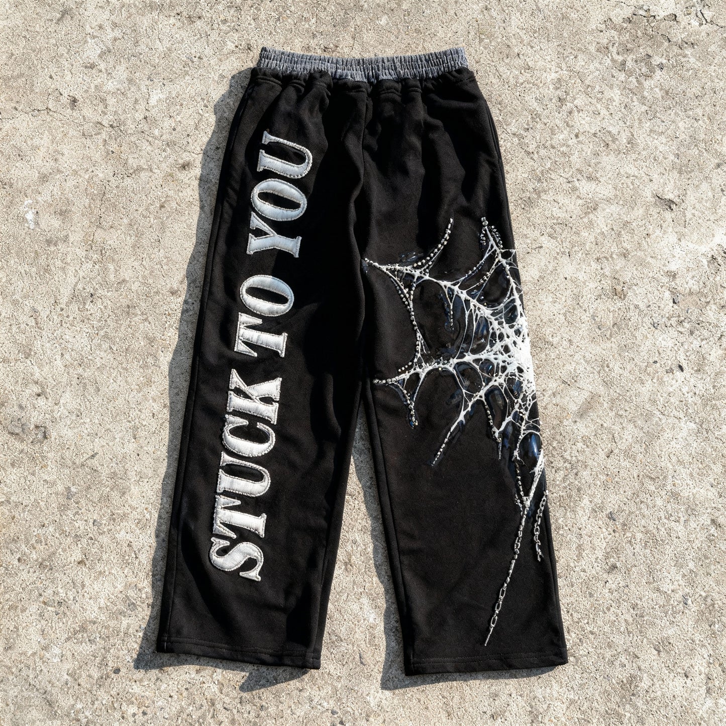 Stuck to You - Straight Leg; Double Waisted Sweatpants
