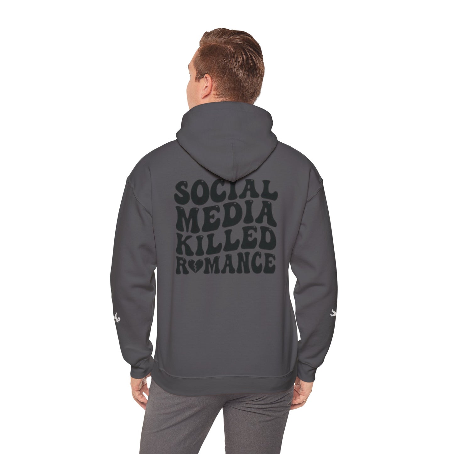 Social Media Killed Romance™ -  Heavy Weight Hooded Sweatshirt