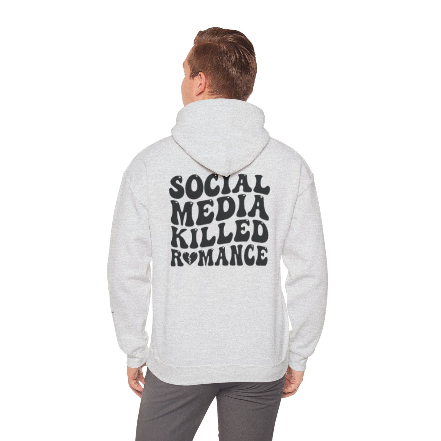 Social Media Killed Romance™ -  Heavy Weight Hooded Sweatshirt