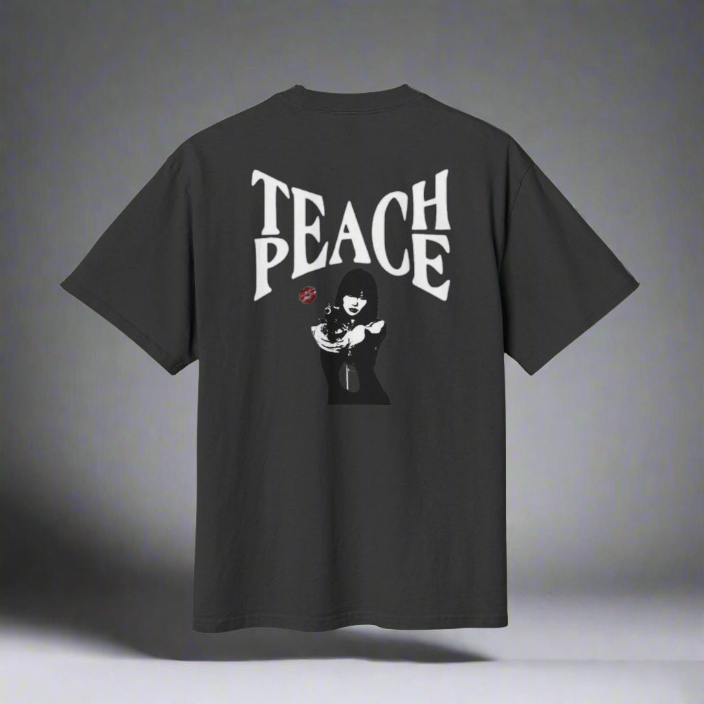 (Faded Black) Open Your Eyes - Heavy Weight Tee