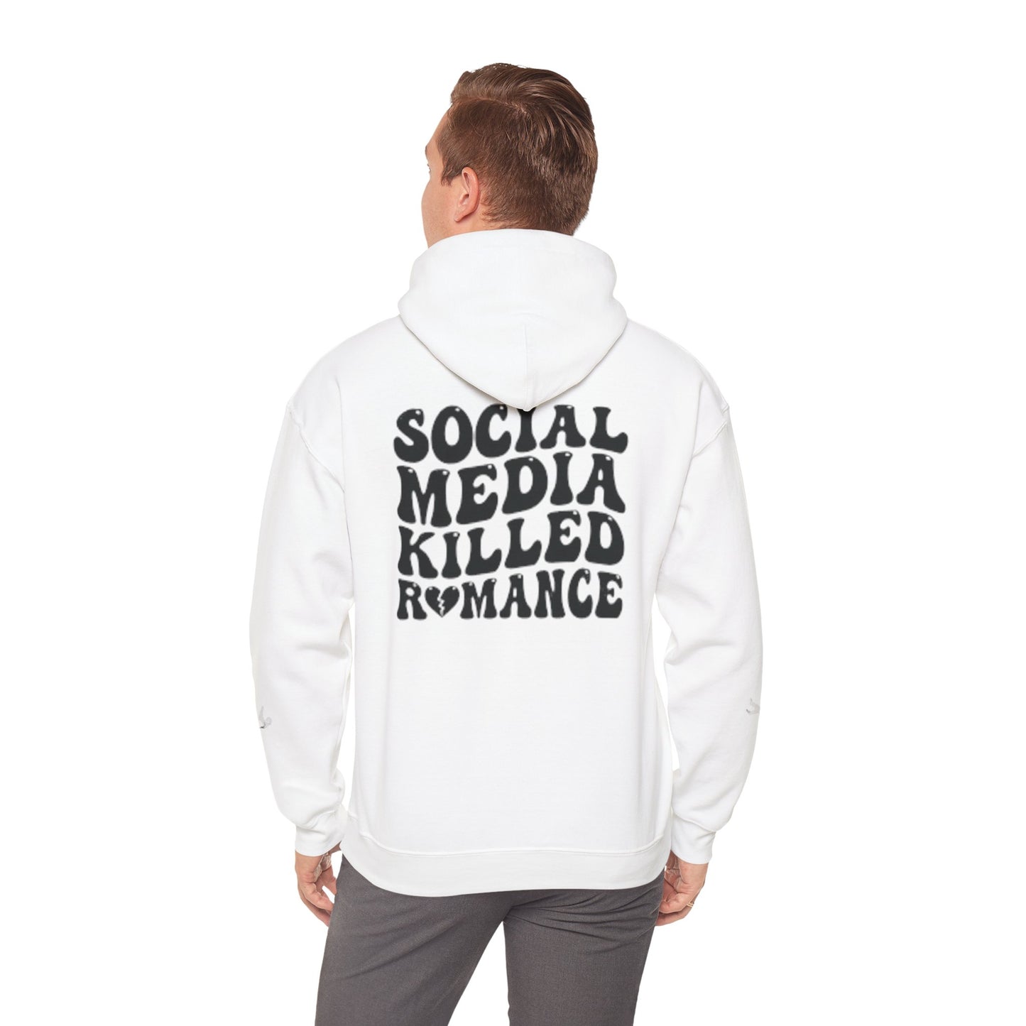 Social Media Killed Romance™ -  Heavy Weight Hooded Sweatshirt