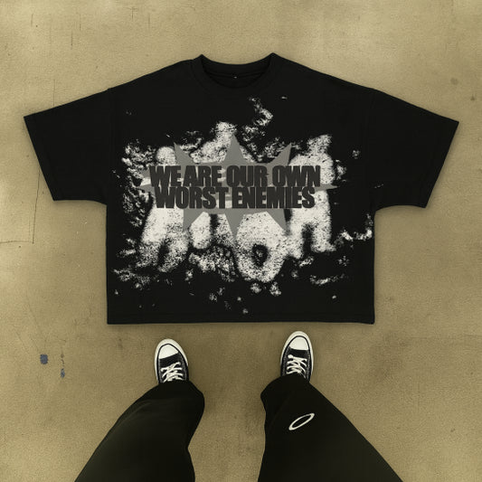 Worst Enemy - Boxy Cropped Tee