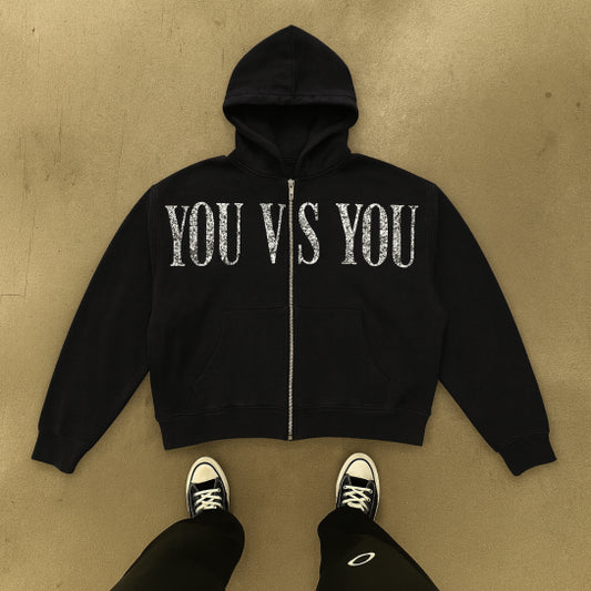 No Wasted Potential - Cotton Zip Up Hoodie