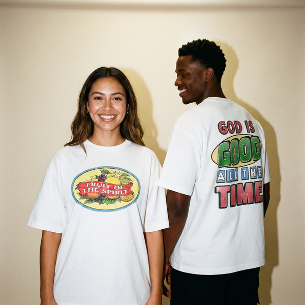 GOD IS GOOD - Boxy Essential Style Tee