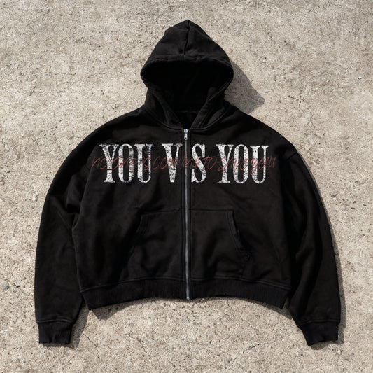 No Wasted Potential - Black Zip up Hoodie