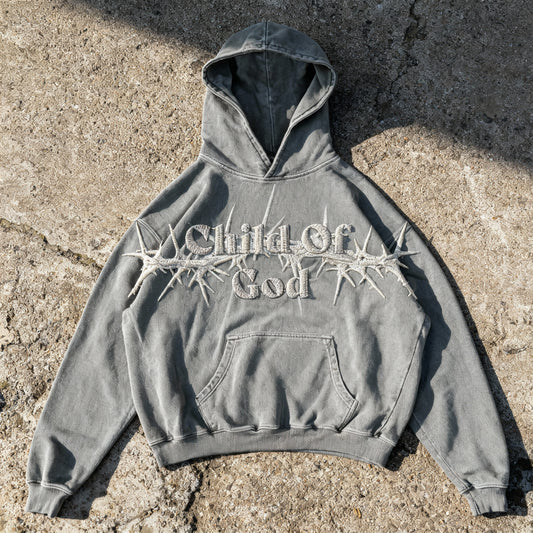 Child Of God - Ash Gray Hoodie