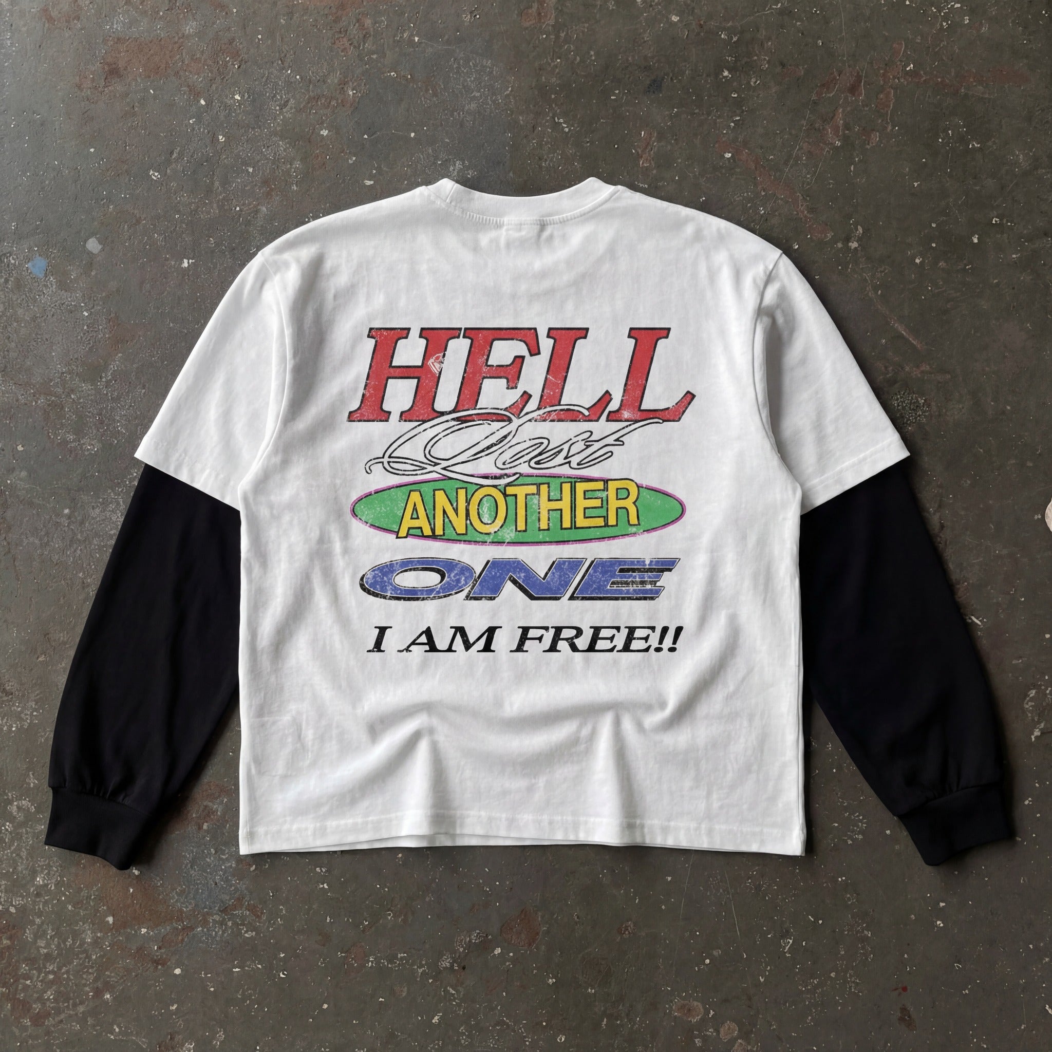 HEAVEN BOUND - LAYERED LONGSLEEVE TEE