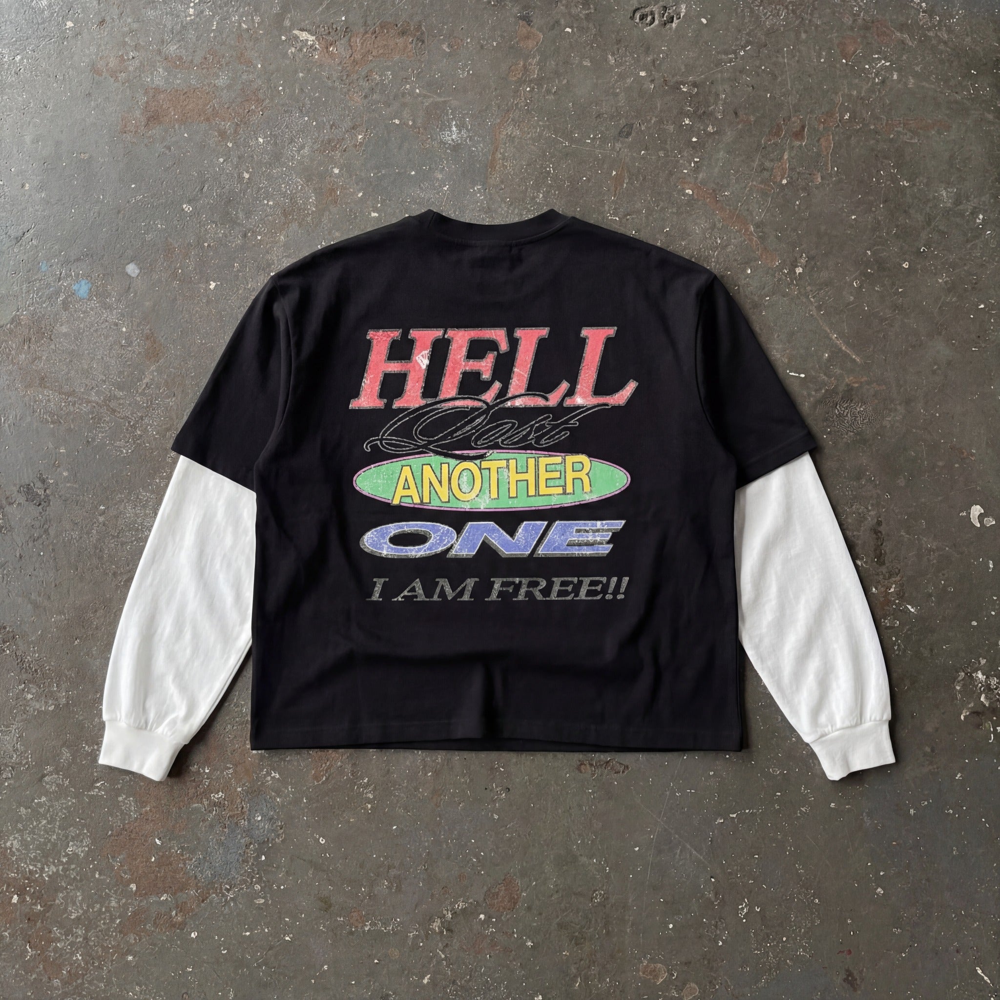 HEAVEN BOUND - LAYERED LONGSLEEVE TEE
