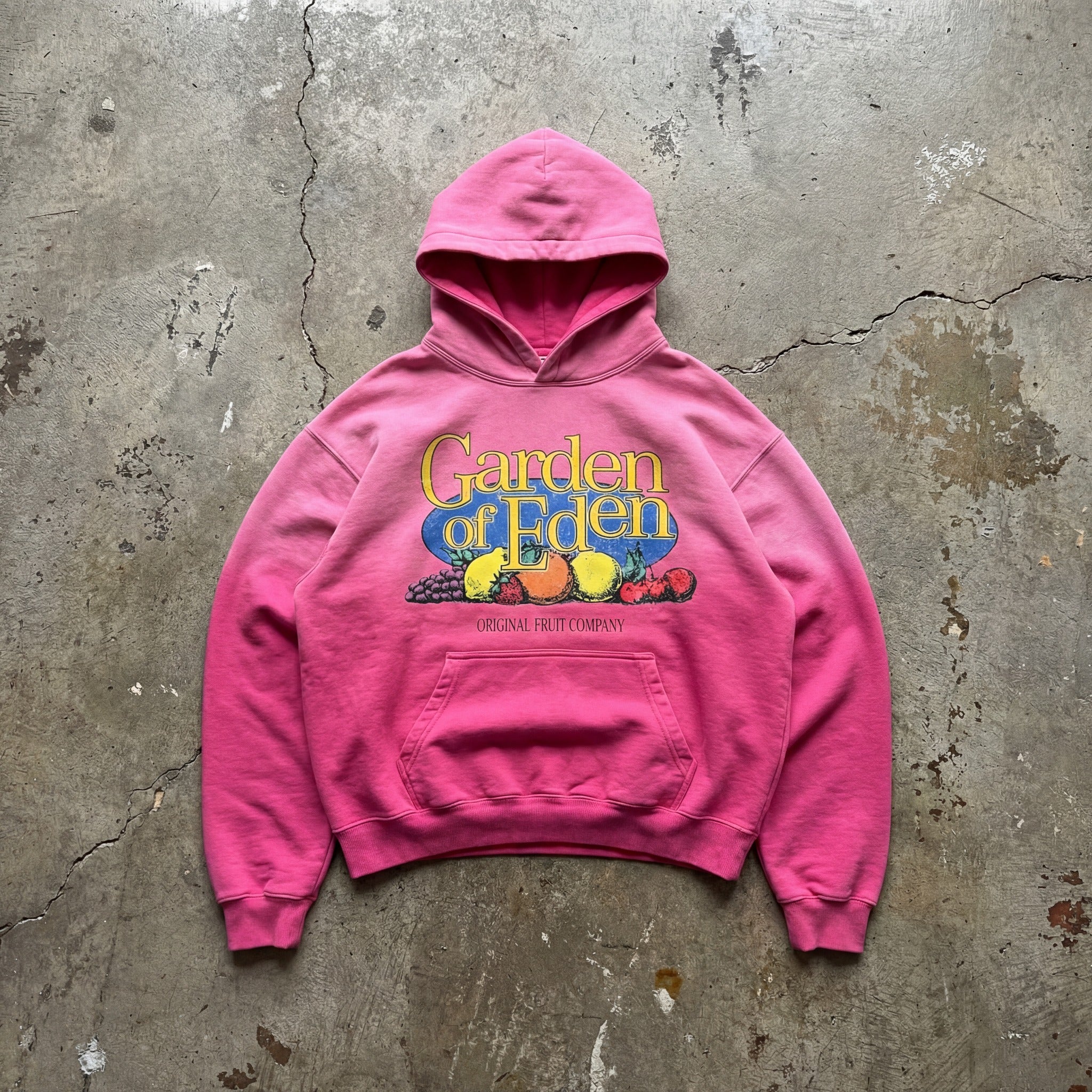 Garden Of Eden - Sunfaded Boxy Hoodie