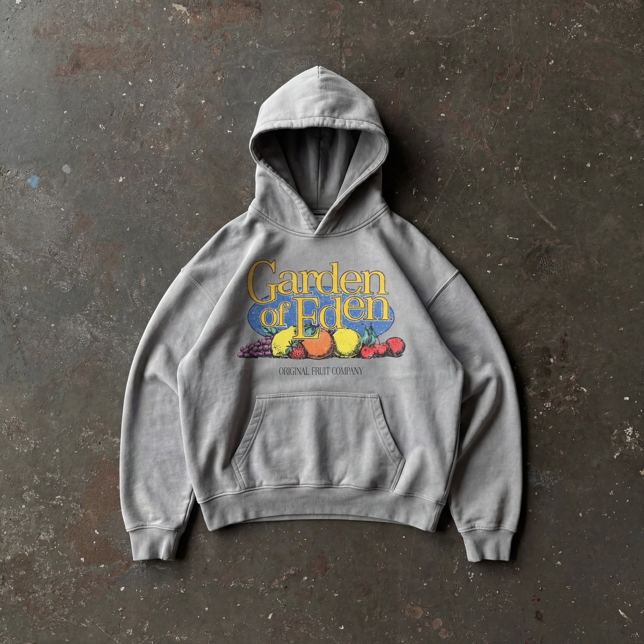 Garden Of Eden - Sunfaded Boxy Hoodie