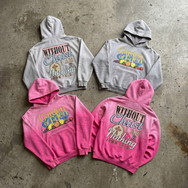 Garden Of Eden - Sunfaded Boxy Hoodie