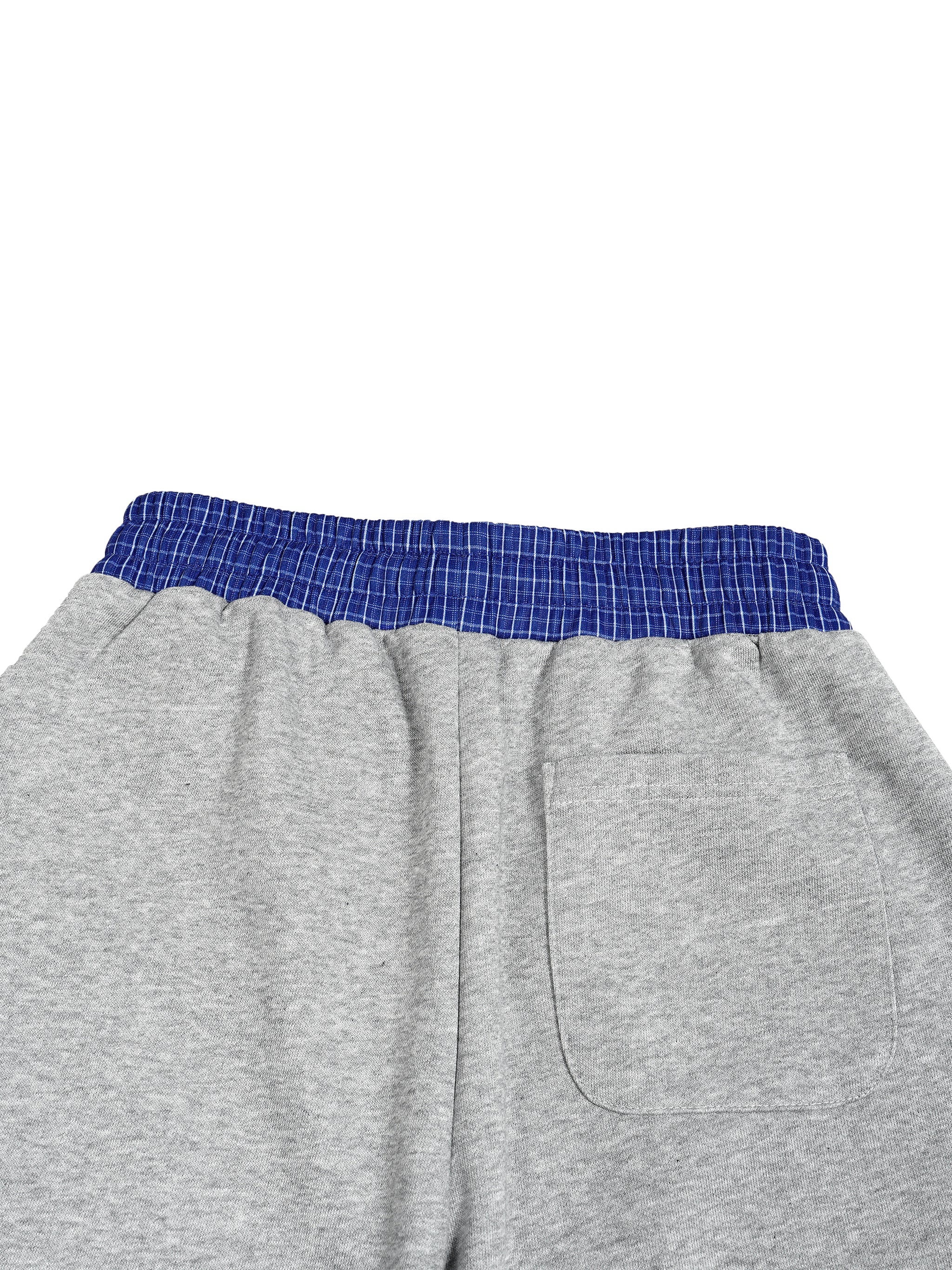 'SONDER' - Plaid Straight Leg Sweatpants